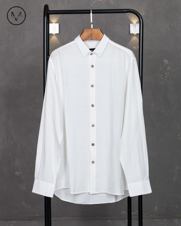پیراهن بلند سفید 33103